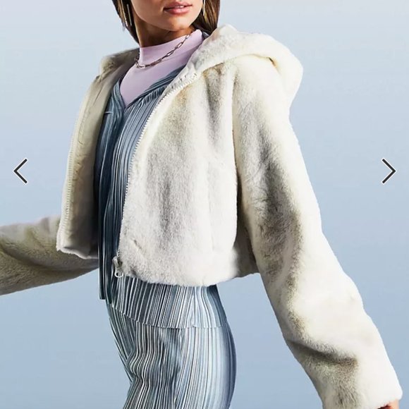 ASOS Faux Fur Jacket - Picture 1 of 2
